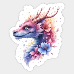 Gentle Guardian Dragon Sticker